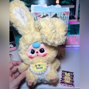 Baby Three Yellow Bunny Plush Toy